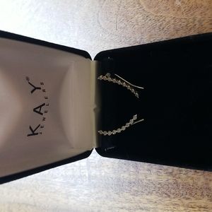 Kay jewelers climber earrings
